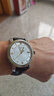时仕（SEURE）1853天梭表带真皮手表带男适用力洛克俊雅海星卡森杜鲁尔蝴蝶扣升级款表带 升级黑色【金色蝴蝶双按扣】 20mm 实拍图