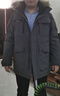 波司登（BOSIDENG）冬季极寒羽绒服中长款鹅绒于适同款男女情侣款大毛领加厚保暖外套 【于适同款色】极地灰8270 1 4XL 190/108A 体重约170-190斤 实拍图