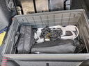 悦卡 车载后备箱收纳箱汽车储物箱可折叠整理箱工具箱户外露营用品 大号70升三盖黑灰色-带锁扣 实拍图