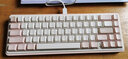 阿米洛（Varmilo） 迷你洛系列minilo 静电容键盘 游戏键盘 办公键盘 便携键盘 姬秋丽67键双模（蓝牙+有线） 静电容V2昙花白轴 实拍图