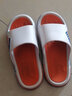 唯继大童拖鞋夏季男童男孩防滑家用居家潮流时尚外穿户外儿童凉拖鞋男 118【白橙】 40-41 (适合39-40的脚) 实拍图