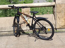 凤凰（Phoenix） 自行车山地车男女单车中小学生少年成人运动越野赛车旅行车变速 26寸黑金辐条轮/铝车架 36速专业版 实拍图