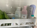 双庆浴室置物架整理架免打孔厨房用品收纳架卫生间壁挂塑料沥水储物架 两只装更划算 实拍图