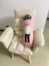 懋仪家用电脑沙发椅宿舍懒人椅舒适久坐休闲书房书桌椅卧室可躺午休椅 【市场加大款】米色（送头枕） 实木脚  固定扶手 实拍图