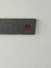 施耐德开关插座面板 绎尚系列荧光灰色五孔插座 墙壁电源插座二三级 双联六类电脑 晒单实拍图