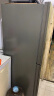 夏普（SHARP）两门冰箱 风冷无霜 节能冰箱 小型家用 大冷冻 彩晶玻璃面板 冰箱 以旧换新 BCD-196WTBE-N 196升 实拍图