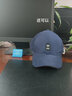 迈诗蒙 帽子男夏季纯棉棒球帽男士户外遮阳老年人帽子休闲太阳帽鸭舌帽 藏蓝色 可调节 实拍图