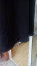 皮尔卡丹（pierre cardin）黑色裙子女夏季2023新款法式高端气质修身a字连衣裙赫本风小黑裙 黑色短/袖 L 105-118斤 晒单实拍图