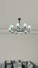 珺蒂 北欧几何创意LED吸顶灯现代简约家用大气客厅餐厅书房卧室灯具 错方50cm-三色调光 实拍图