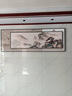 墨派 新中式客厅装饰画沙发背景墙壁画现代简约大气横幅山水叠加画 家和万事兴 A款 大幅180*60+小幅150*40晶瓷 实拍图