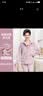 俞兆林珊瑚绒睡衣女士秋冬加厚冬天冬季中老年法兰绒家居服送妈26年新款 NSCJF-浅紫白条绣花 K331 L （建议100-120斤） 实拍图