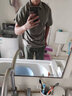 我的速度polo衫男夏季薄款翻领纯色简约休闲保罗上衣服男商务百搭男士短袖 深灰 XL 实拍图