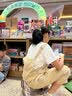 真维斯儿童套装圆领长袖薄款长裤男童女童秋季衣服中大童宽松运动服童装 【薄款套装】绿（面）黑（花） 160 实拍图