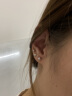 银奥纯999足银耳钉女高级感珍珠耳环2024年新款耳骨养耳洞银针耳饰 999耳钉2对（3mm+5mm各一对） 实拍图