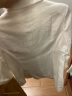 樱芭妮小西装外套女夏薄款2023新款小个子休闲设计感小众七分袖休闲西服 单件白色西装 3XL（129-138斤） 晒单实拍图