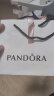 潘多拉（PANDORA）[618]闪亮永恒符号耳钉925银无限符号时尚百搭生日礼物送女友 实拍图