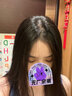 瑞贝卡（Rebecca）假发女100%真人发丝遮白发假发片增加发量空气刘海隐形头顶补发片 空气刘海 深棕色 25cm 机制工艺 实拍图