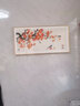 禾画新中式餐厅装饰画柿柿如意壁画客厅沙发背景挂画饭厅装饰画客厅画 柿柿如意-C款（特价） 80*40【晶瓷画+铝合金框】 实拍图