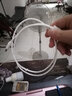 山泽（SAMZHE） USB转DC充电线 供电线支持集线器HUB小音响移动电源USB放大器圆孔电源线 白色5.5*2.5mm 1米  L-01 实拍图