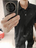 花花公子2件夏季短袖T恤男潮流翻领POLO·衫男士冰丝体恤有领上衣 POLO衫色tw灰色+白色 L 实拍图