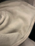NASA GOOD立领夹克男舒适保暖抓绒衣柔软摇粒绒情侣外套男 卡其 L  晒单实拍图