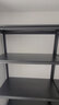 Honey Cute货架置物架角钢家用仓储超市收纳架储物架落地杂物钢制储物间层架 黑色四层 长120*宽40cm 加厚通体立柱高1980 实拍图