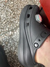 CROCS卡骆驰檀健次同款经典泡芙洞洞鞋轻便舒适男女同款花园鞋|207521 黑色-001(含智必星) 35 (210mm) 实拍图