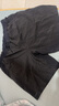 迪卡侬运动裤五分裤快干立体剪裁高弹面料男士 陨石黑 2XL 实拍图