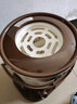 速野 宿舍甩干桶手动免电学生宿舍脱水机手动迷你手拉式家用单甩单脱脚踩式小型 【6代】棕色+降噪盖+沥水 实拍图
