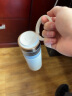 特美刻（TOMIC）商务保温杯男瓷化内胆茶水分离泡茶杯便携水杯子TW60051白色 实拍图