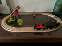 Hape火车轨道玩具电动货运套装带电动火车头男孩节日女孩礼物E3731 实拍图