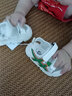 G.duck小黄鸭凉鞋男2025夏新0-1岁2婴儿鞋包头防滑儿童沙滩鞋镂空软底鞋 8813绿色 17 内长约13cm 实拍图