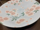 光峰 漫舞樱花日本进口陶瓷餐具菜盘日式盘圆盘餐盘和风粉色蓝色盘子 7.8英寸粉红八角盘 晒单实拍图