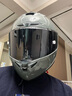 GSB摩托车头盔男女冬季防雾机车赛车大码3C全盔四季通用gsb361 水泥灰配黑茶镜片 3XL 适合60-62头围 实拍图