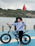 凤凰（Phoenix）儿童自行车儿童山地自行车6-10岁以上小学生自行车凤凰儿童自行车 标配银色丨辐条轮单速+碟刹+礼包 20寸【适合130-160cm】 实拍图