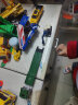 翊玄玩具 工程车仿真模型汽车合金车模儿童男孩玩具卡车宝宝玩具 平板车+挖掘机 实拍图