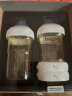 HEGEN新生婴儿多功能PPSU奶瓶礼盒一大一小150ml+240ml 2只礼盒( 白色) 实拍图