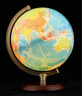 博目地球仪：32cm地形/政区中，英文灯光地球仪 LED光源 办公用品 教学研究摆件  创意礼品 实拍图