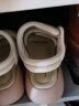 他她（TATA）厚底运动凉鞋女松糕底软羊皮夏季新款GCN01BL3 米白 35 实拍图