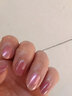 CandyMoyo健康无毒指甲油免烤速干护甲油水性不可撕持久手脚美甲裸色 浅透烟粉 实拍图