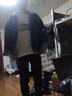啄木鸟牛仔外套男春秋季青少年男生夹克潮流学生休闲宽松假两件衣服男装 J808深蓝色 L 实拍图