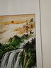 名人字画招财山水画靠山图国画客厅办公室装饰画中堂玄关走廊挂画竖幅卷轴 迎客松 卷轴180*80CM 实拍图
