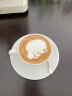 泰摩 陶瓷咖啡杯 典雅骨瓷咖啡杯套装 简约白一杯一碟一勺装180ml 一杯一碟一勺 实拍图