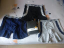 俞兆林【3条装】男士运动加长腿内裤男士青年防磨腿跑步五分加长款健身紧身单车裤  防磨腿平角裤 DCKX-3（黑色+灰色+宝蓝色） XL 实拍图