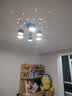 雷士（NVC）北欧现代轻奢半智能网红客厅吊灯餐厅吊灯卧室灯灯具灯饰全屋套餐 星月梦 35瓦6头 智能无极调光 实拍图