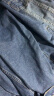 真维斯（JEANSWEST）牛仔夹克男2024夏季柔软舒适潮流翻领夹克外套男男装深蓝色XL 实拍图