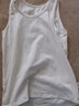 三枪A类儿童背心纯白色薄款卡通夏季 吊带薄棉打底衫透气男童针织螺纹 白色95%纯棉经典款 拍下任意2件减10元 150 适合高135-148/体重 63-77斤 实拍图