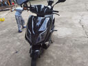 飞鹰全新优雅150Plus踏板摩托燃油代步UY150外卖车国四电喷可上牌 磨砂黑 实拍图