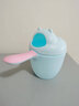 巴比象（Barbie elephant）宝宝洗头杯水瓢水勺家用卡通婴儿花洒水舀子儿童冲水洗发杯 小河马（蓝色） 实拍图