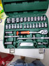 绿林（GREENER）汽修工具套装套筒扳手棘轮汽车维修组合修车工具箱多功能套装 【升级72齿弯柄】汽修工具32件套 实拍图